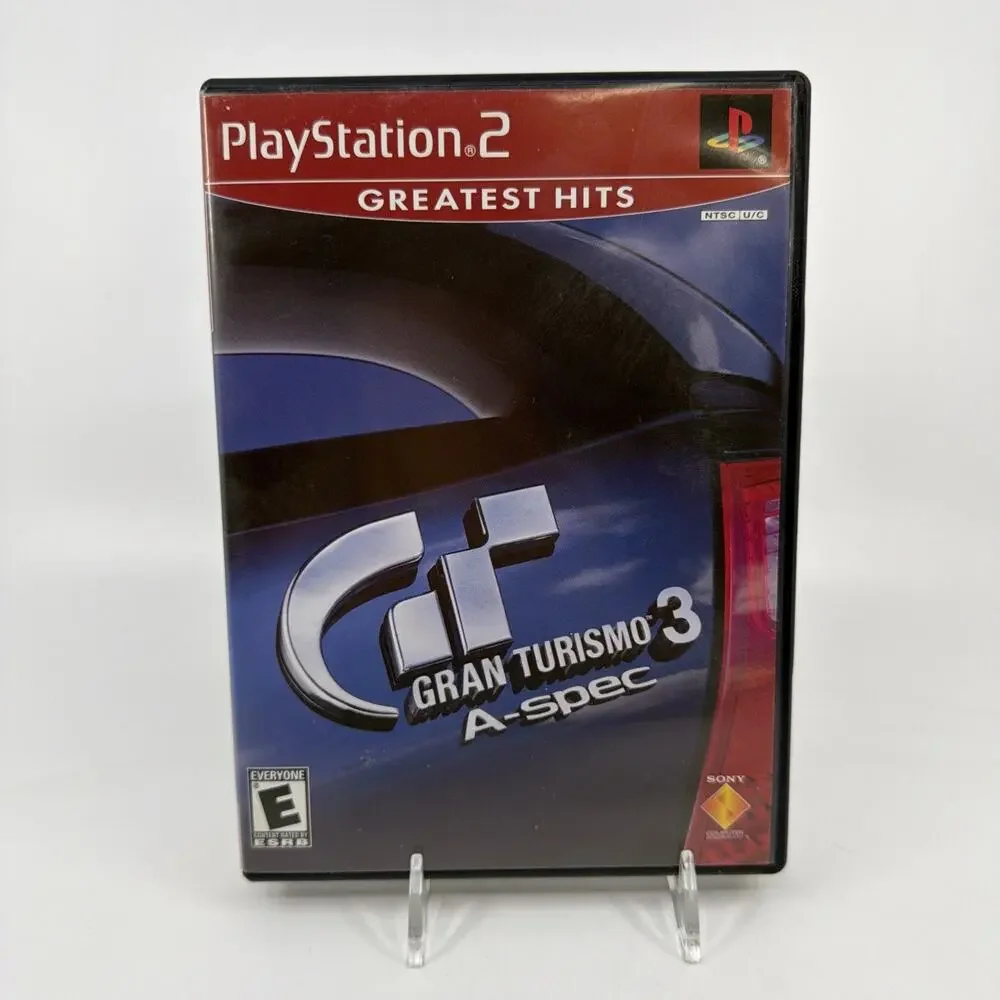 Gran Turismo 3 A-Spec PS2 PlayStation 2 CIB Complete Tested Racing Game 2001